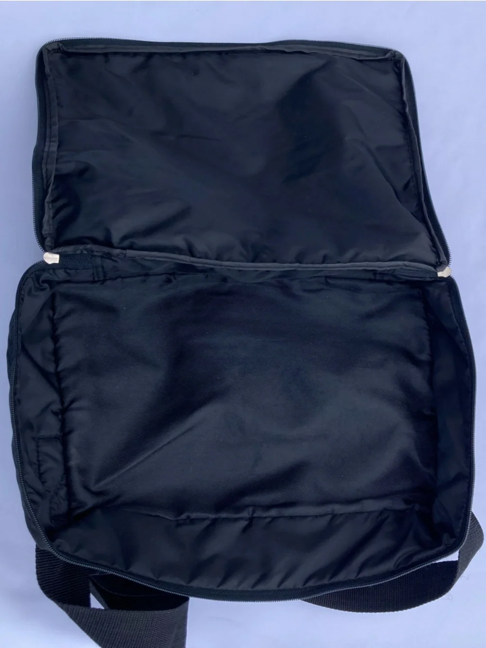 Rare Vintage 90s MTV Music Television Nylon Black Messenger Shoulder Bag Logo - Picture 11 of 12